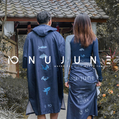 NuJune 白鳍鲨 一次因为爱 速干毛巾潜水斗篷 结合 联名款