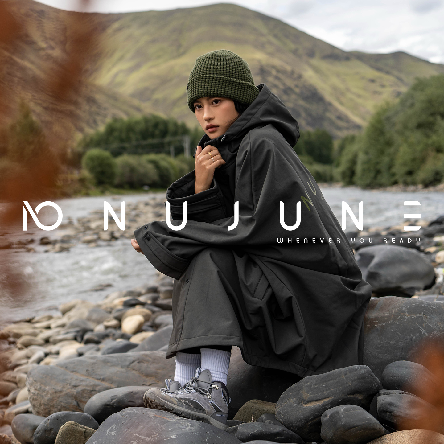 NuJune冬季游泳加热披肩