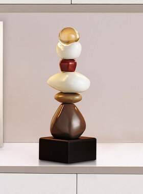 现代艺术时来运转轻奢摆件酒柜客厅电视餐边柜家居饰品摆设品