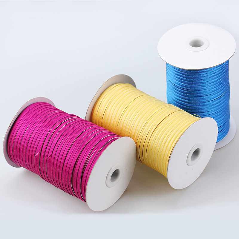 旗袍盘扣材料制作中式纽扣衣服包边条手工传统复古滚边布带双色