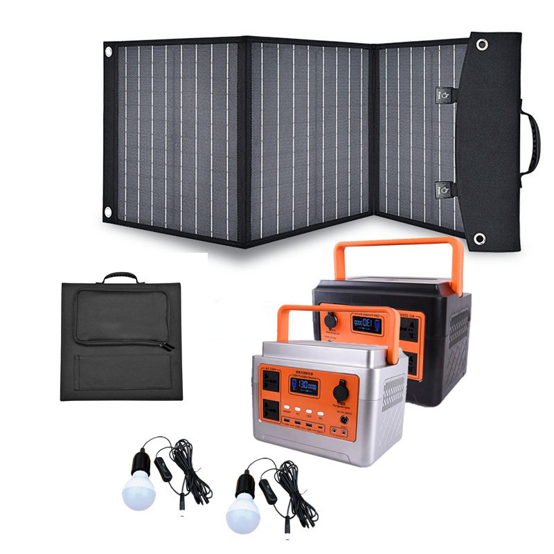 户外便携式储能电源套件 家用太阳能光伏发电系统 储能电源外壳厂