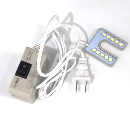 u型led衣车灯带磁铁缝纫机局部磁吸灯高亮工业平车灯机床工作灯