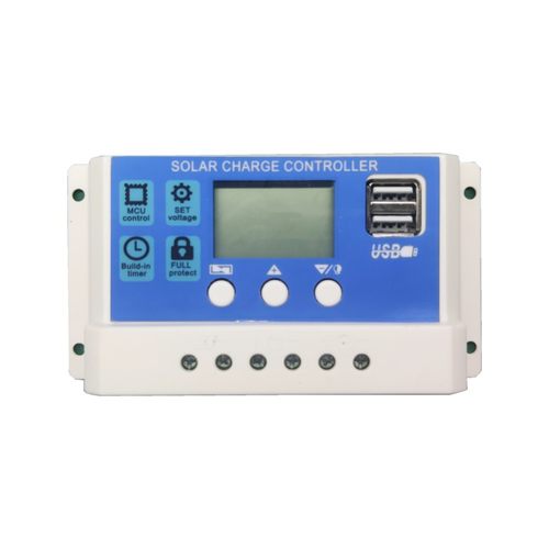 多电池共用太阳能控制器11.1V12.8V24V10A20A30A光伏发电控制器