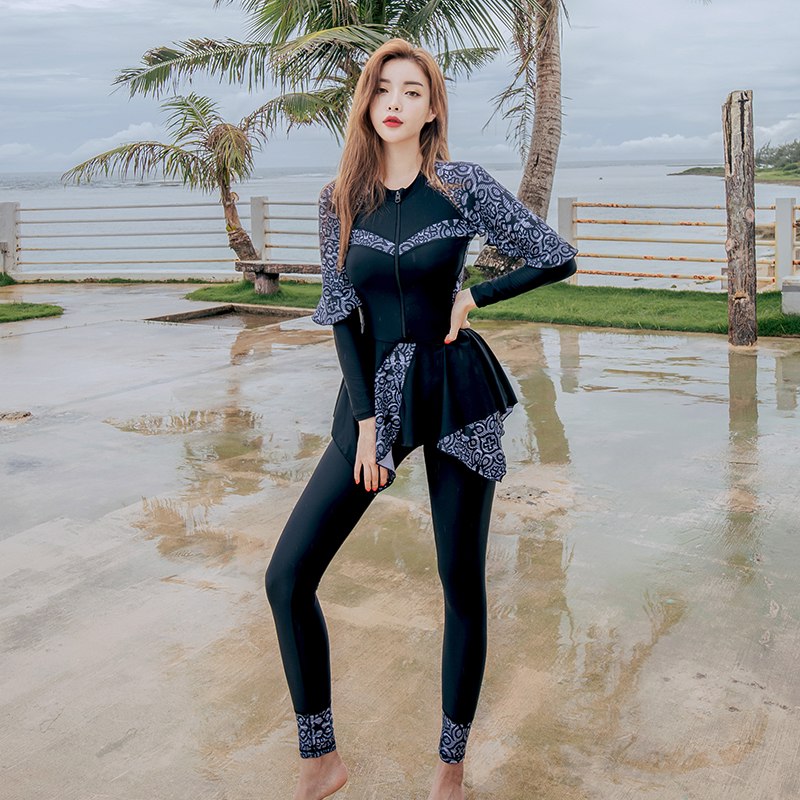 魅依尔分体潜水服泳衣女长裤长袖水母衣防晒冲浪韩国女浮潜套装|ruв категории открытый/альпинизм/в поход/Поездки товаров, открытый одежды, водолазный костюм - от Buy2taobao.com для оказания профессиональной услуги покупки агента Taobao