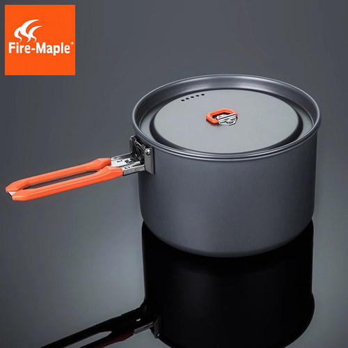 火枫户外锅具便携单锅煮锅折叠锅
