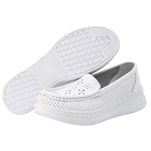 网红孕妇夏秋季软底一脚蹬护士鞋