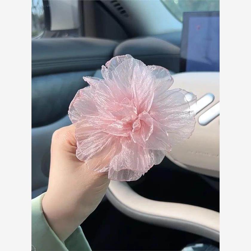电动车装饰小摆件粉色海