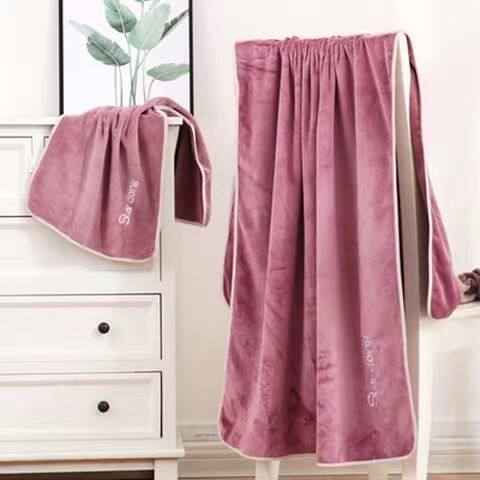女士可穿裹全身浴巾浴巾大号成人套装速干二件套家用新款包裹全身