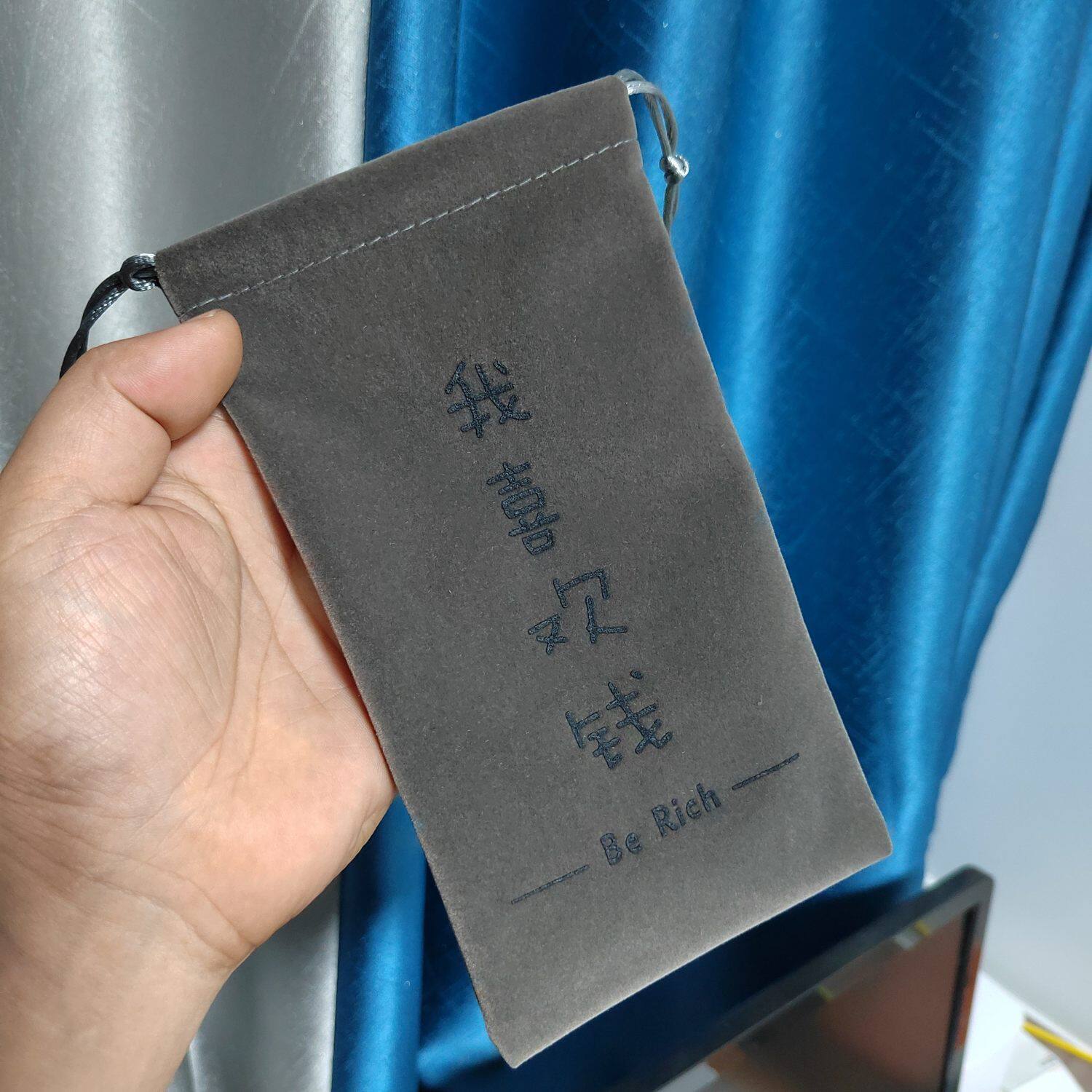 笔记本电脑包女士高级感适用于6.0-6.9寸vivo X80 手机绒布袋X70