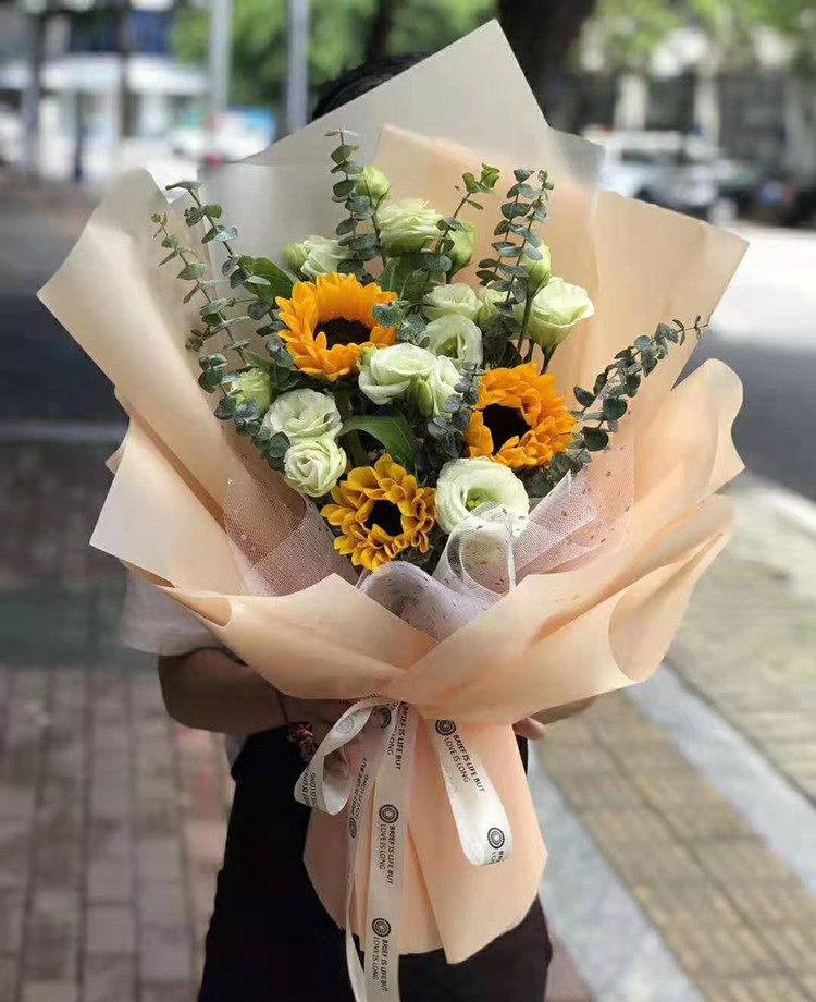 向日葵花束长沙送货上门岳阳衡阳浏阳湘潭郴州邵阳益阳株洲鲜花店