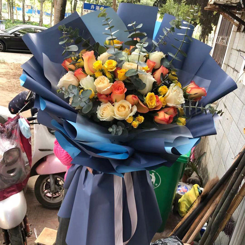 青岛东莞 同城配送鲜花速递七夕母亲同事情人节送女友生日 圣诞节