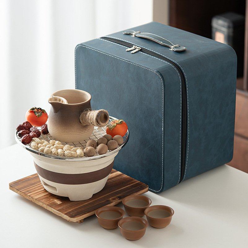 罐罐茶围炉煮茶陶瓷炭火炉煮茶壶便携户外旅行露营烤奶茶礼盒套装,餐饮具,煮茶炉,淘宝优惠券,粉丝福利购,淘宝优惠卷