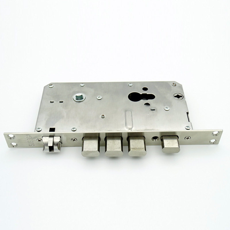 全钢三节24X240锁体双快双活智能锁机械锁通用智能安防锁具