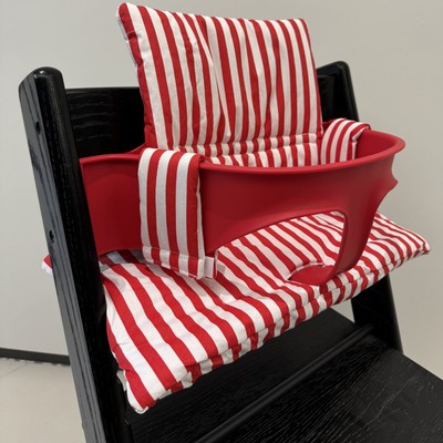 st同款祖国版餐椅宝宝成长椅配件棉质坐垫护栏安全带实木儿童配件