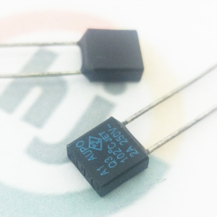 AUPO温度保险丝 雅宝热熔断丝 102度 A1-2A 方形 250V2A