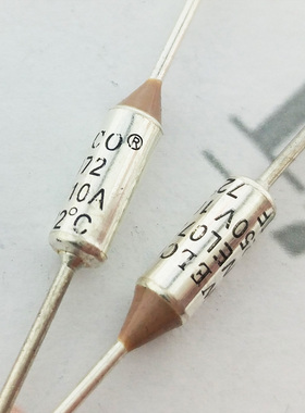 正品WELCO金属温度保险丝 热熔断器 72度 WEL072 RY-72