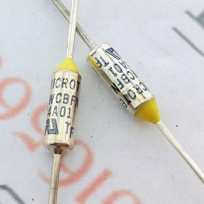 进口原装爱默生Microtemp温度保险丝 热熔断丝 77度 G4A077 RY-77