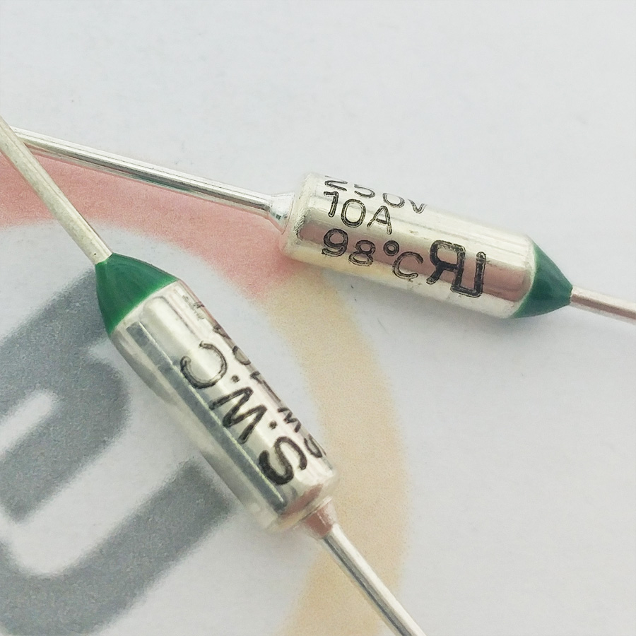 星宇SWC温度保险丝热熔断丝98度 SW104T-250V10A RY-98