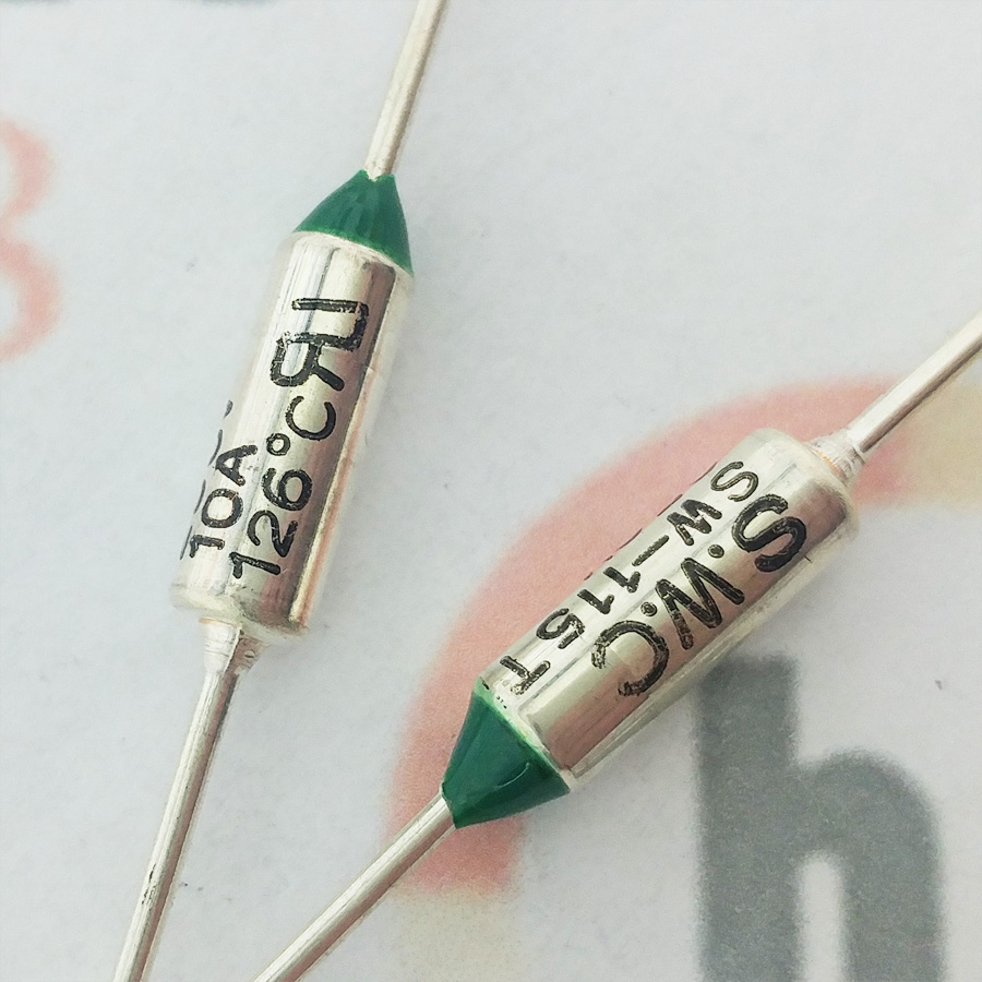 星宇SWC温度保险丝热熔断丝126度 SW115T-250V10A RY-126