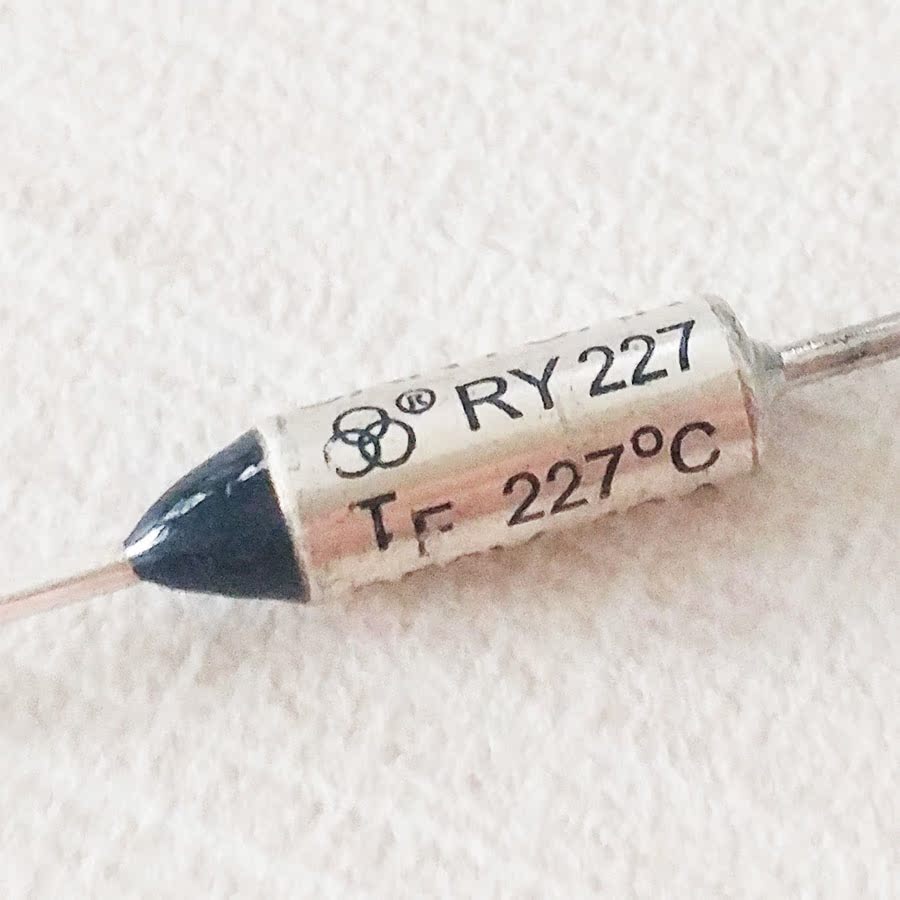 TF227度 250V10A Sanyuan温度保险丝 三元RY热熔断丝 UL/CE/VDE