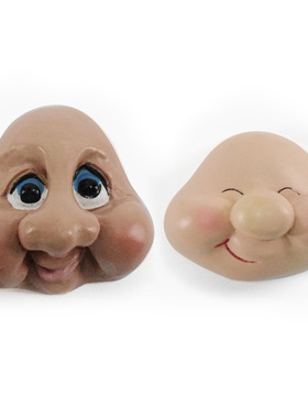 圣诞老人树脂鼻子配件 圣诞节公仔侏儒脸部树脂工艺品部件