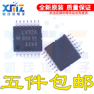 SN74LV32APW/APWR 74LV32A E4 G4贴片TSSOP14 原装全新逻辑芯片