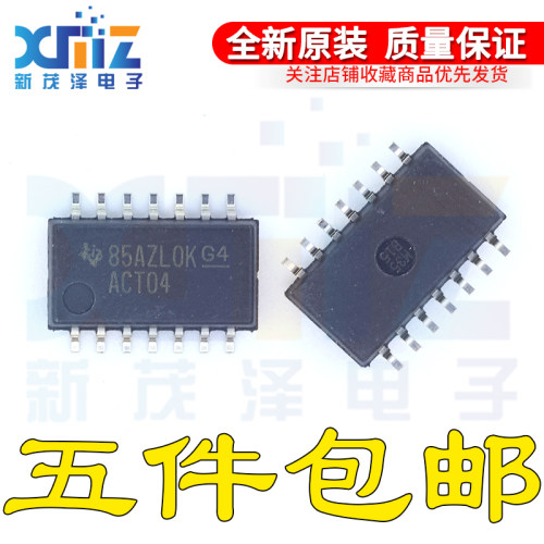 SN74ACT04NSR丝印ACT04 SN74ACT04NS/G4 原装SOP-14 5.2mm驱动器