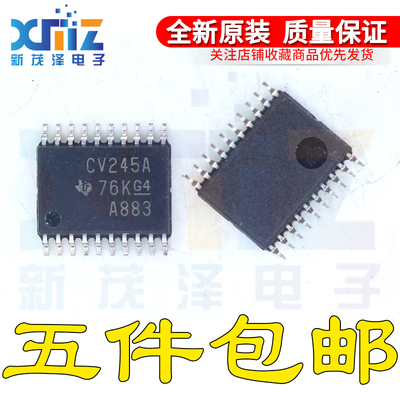 进口SN74LVCZ245APW/APWR CV245A APWT贴片 TSSOP20芯片 全新原装