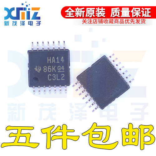 SN74AHC14PW SN74AHC14PWR HA14 施密特触发器 TSSOP-14 全新原装