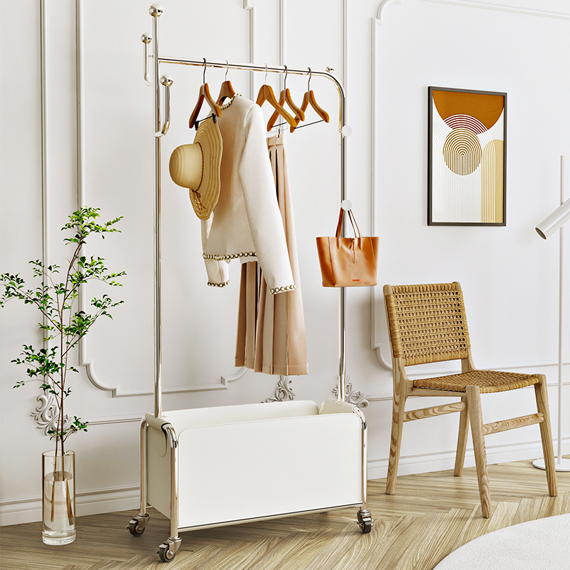 衣帽架不锈钢轻奢挂衣架