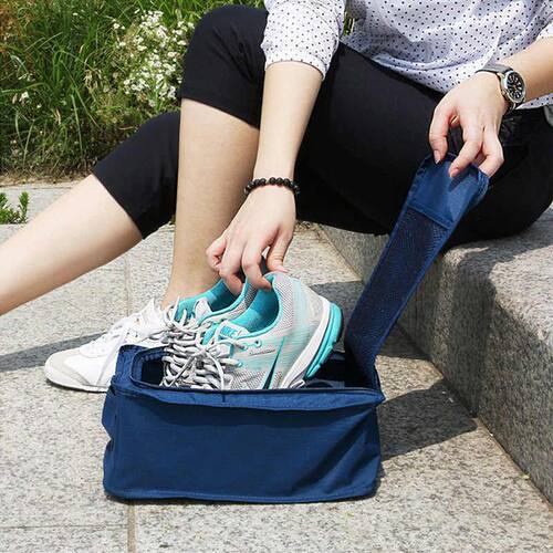 精选Traveling shoe bag 旅行手提便携小鞋包 防尘鞋袋大码鞋收纳