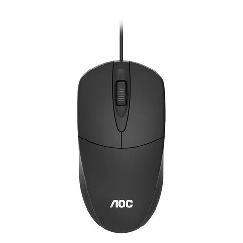 新款 AOC MS121线USB鼠标家用办公商务笔记本台式机电脑鼠标厂家