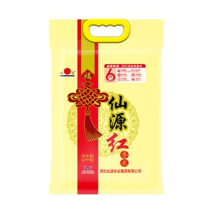 5斤仙源红王牌农家米丝苗米优选6钻基地香米2.5kg真空包装