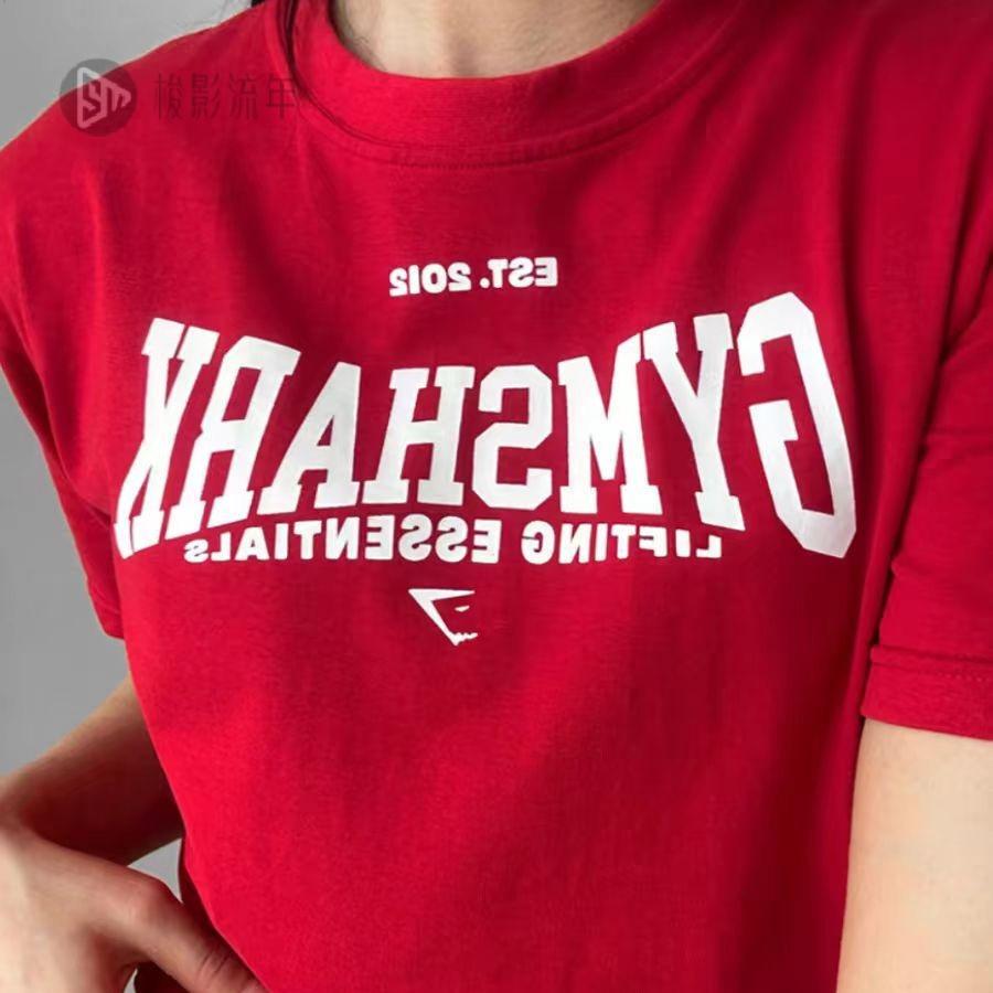 印标运动T恤短袖纯棉透气宽松版