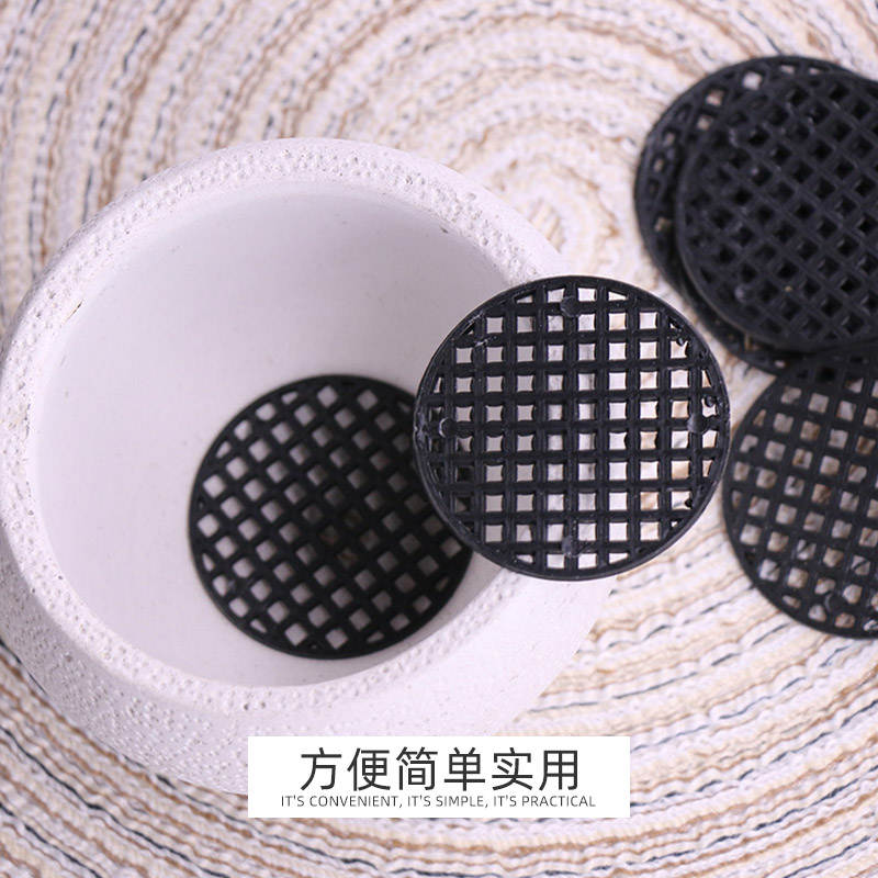 多肉花盆塑料底孔垫片