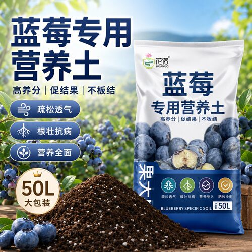 种蓝莓专用土营养土蓝莓树盆栽土