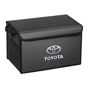 适用丰田卡罗拉雷凌凯美瑞汉兰达RAV4汽车载后备箱收纳尾箱储物盒