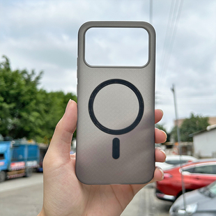 适用红米k90手机壳磁吸软壳magsafe车载支架无线充强磁纹理防滑k90保护壳k90promax