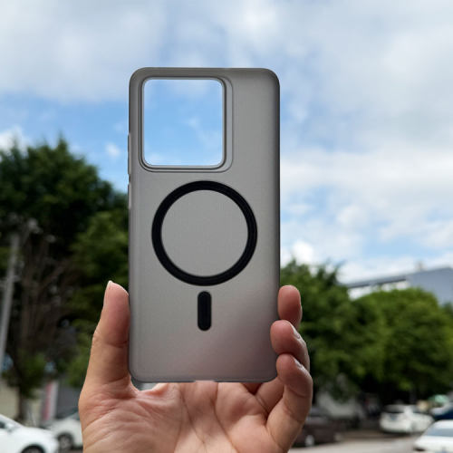 Magsafe磁吸款软壳适用真我GT7PRO手机壳防滑暗纹车载支架无线充电REALME防摔简约保护套不沾指纹手汗