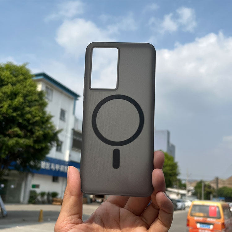 适用于红米K60手机壳磁吸款软壳MAGSAFE车载无线充电增强磁力背面纹理防滑防摔大孔K60PRO冠军版保护套