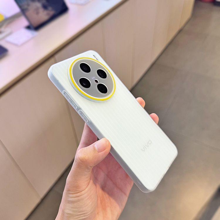 肤感波纹软壳适用x200s手机壳波纹简约透明全包vivo软壳轻薄圆弧边保护套