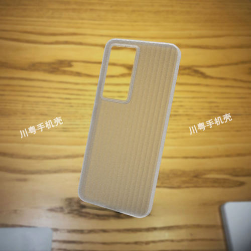 适用荣耀GT手机壳波浪竖波纹简约透明微晶软磨砂镜头大孔保护软壳