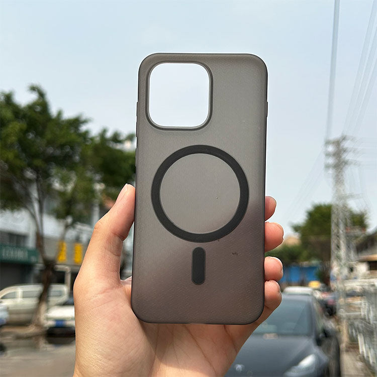 适用一加15T手机壳磁吸软壳magsafe车载支架强磁纹理防滑圆弧边保护壳OnePlus