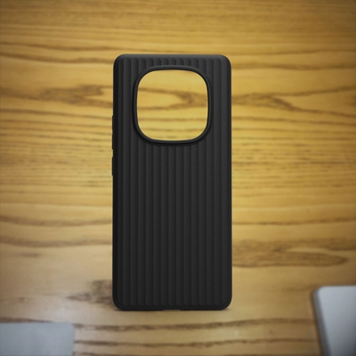 适用于红米note14手机壳软壳行李箱波纹款个性潮款磨砂网红轻薄简约红米note14pro防滑防摔大孔透明保护壳