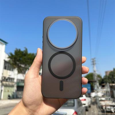 适用小米17Ultra手机壳Magsafe磁吸软壳车载无线充电增强磁力背面纹理防滑防摔保护套Xiaomi