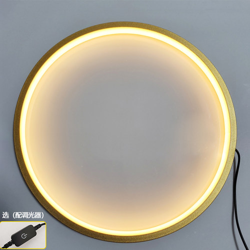 LED佛龛佛光圈灯免打孔DIY配件