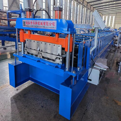 供应新型彩钢机械设备760角驰成型机彩钢j角驰压瓦设备