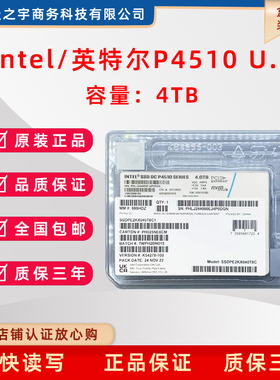 Intel/英特尔 P4510 4T U.2接口NVME企业级服务器台式固态硬盘SSD