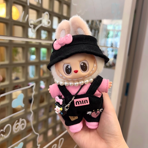 17CM拉布布娃衣labubu衣服17cm