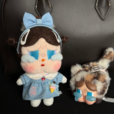 哭娃娃衣crybaby还会毛绒连衣裙